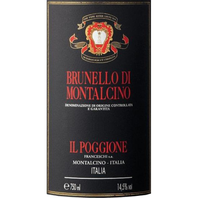 Brunello di Montalcino DOCG Il Poggione  2019