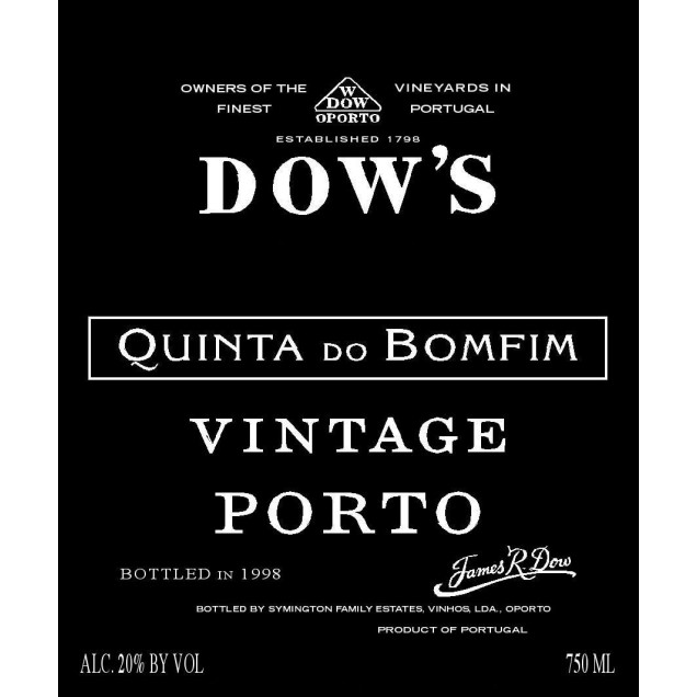 Dow's Vintage Porto 2011